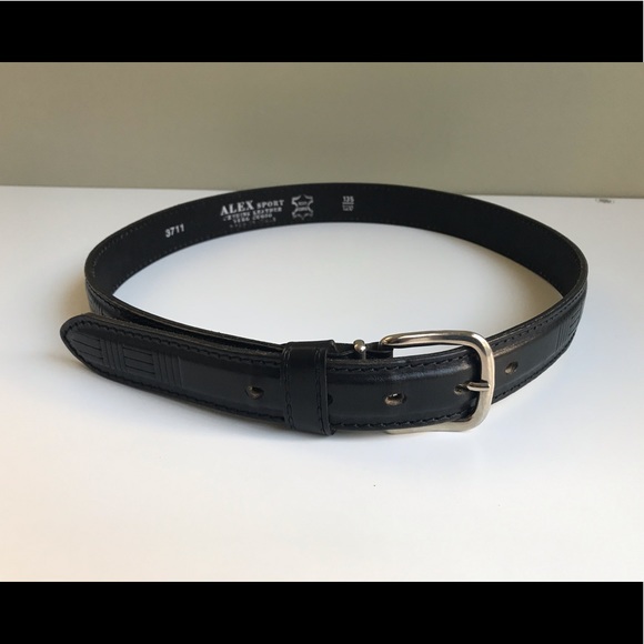 Alex Sport Italian Leather Belt - Picture 1 of 8